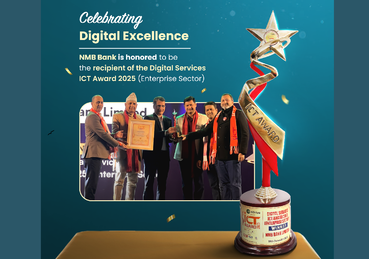 NMB Bank wins Digital Services ICT Award 2025 (Enterprise Sector)