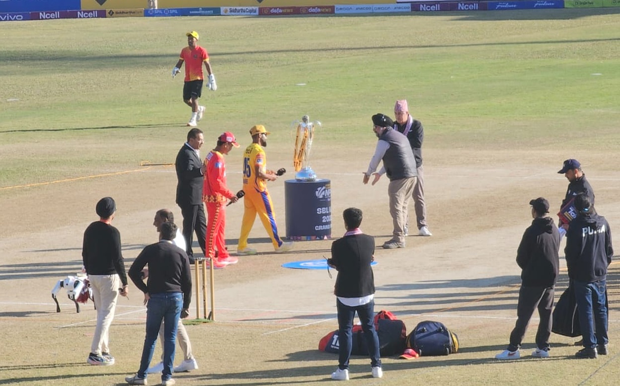 NPL Final: Sudurpaschim Royals opt to bat first against Lumbini Lions