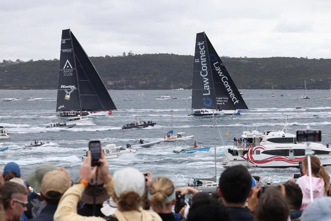 Bondi victims honoured as Sydney-Hobart race sets sail