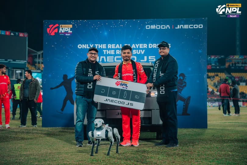 NPL: Rohit named best player, wins car