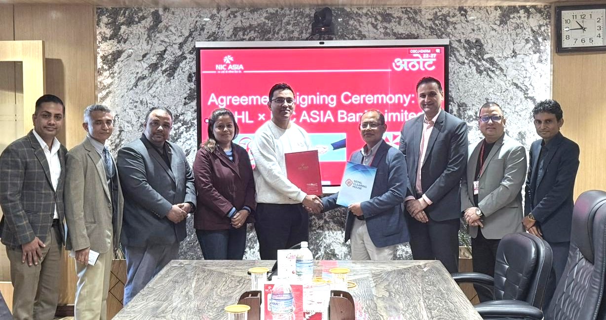 NIC Asia Bank joins hands with NCHL to launch NEPALPAY Card