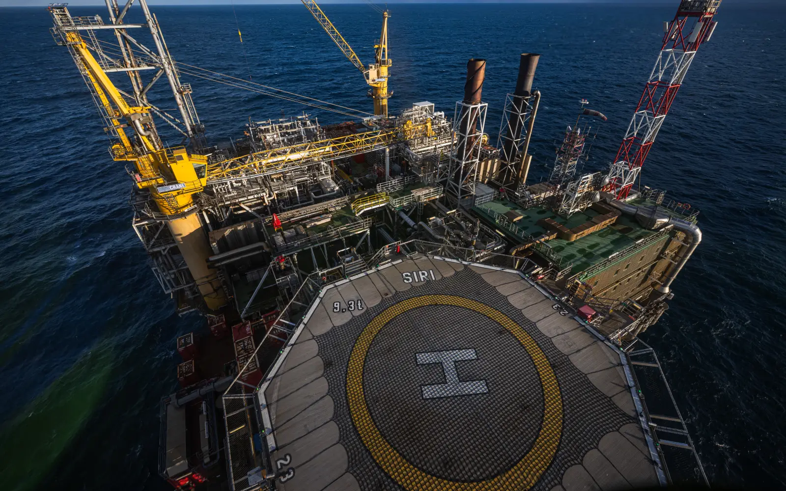 CO2 soon to be buried under North Sea oil platform