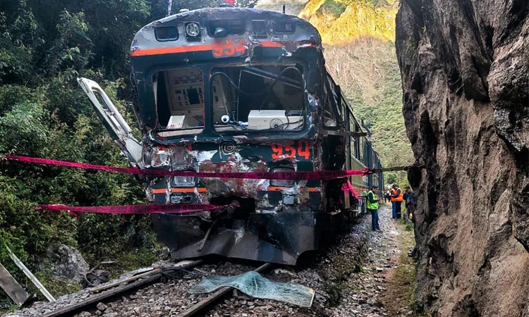 Train crash near Peru’s Machu Picchu kills one, injures 40