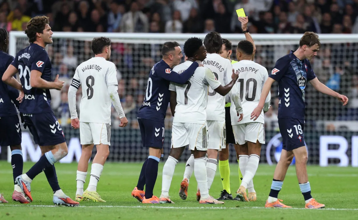 Real Madrid stunned 2-0 by Celta Vigo at home, drops points in La Liga
