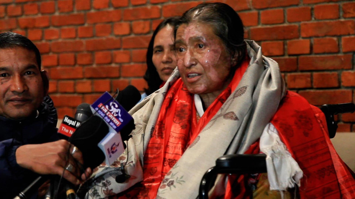 Ex-PM Khanal’s wife compares Gen Z attack to Hitler