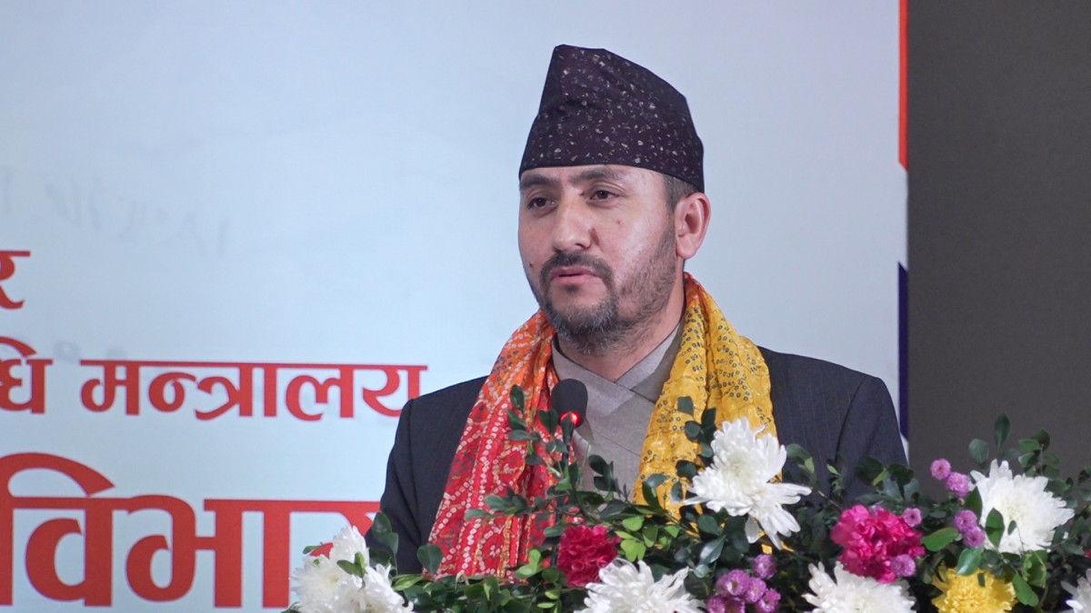 Deeds make a person immortal, says Minister Kharel