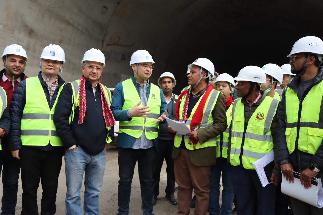 Siddhababa tunnel 65% complete