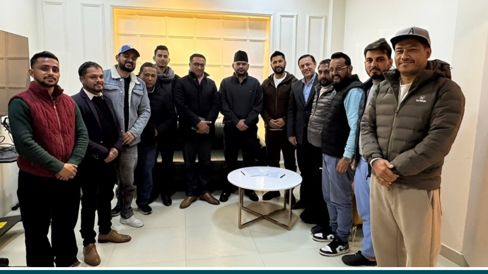 Political agreement between RSP & Mayor Shah, who stood as witness?
