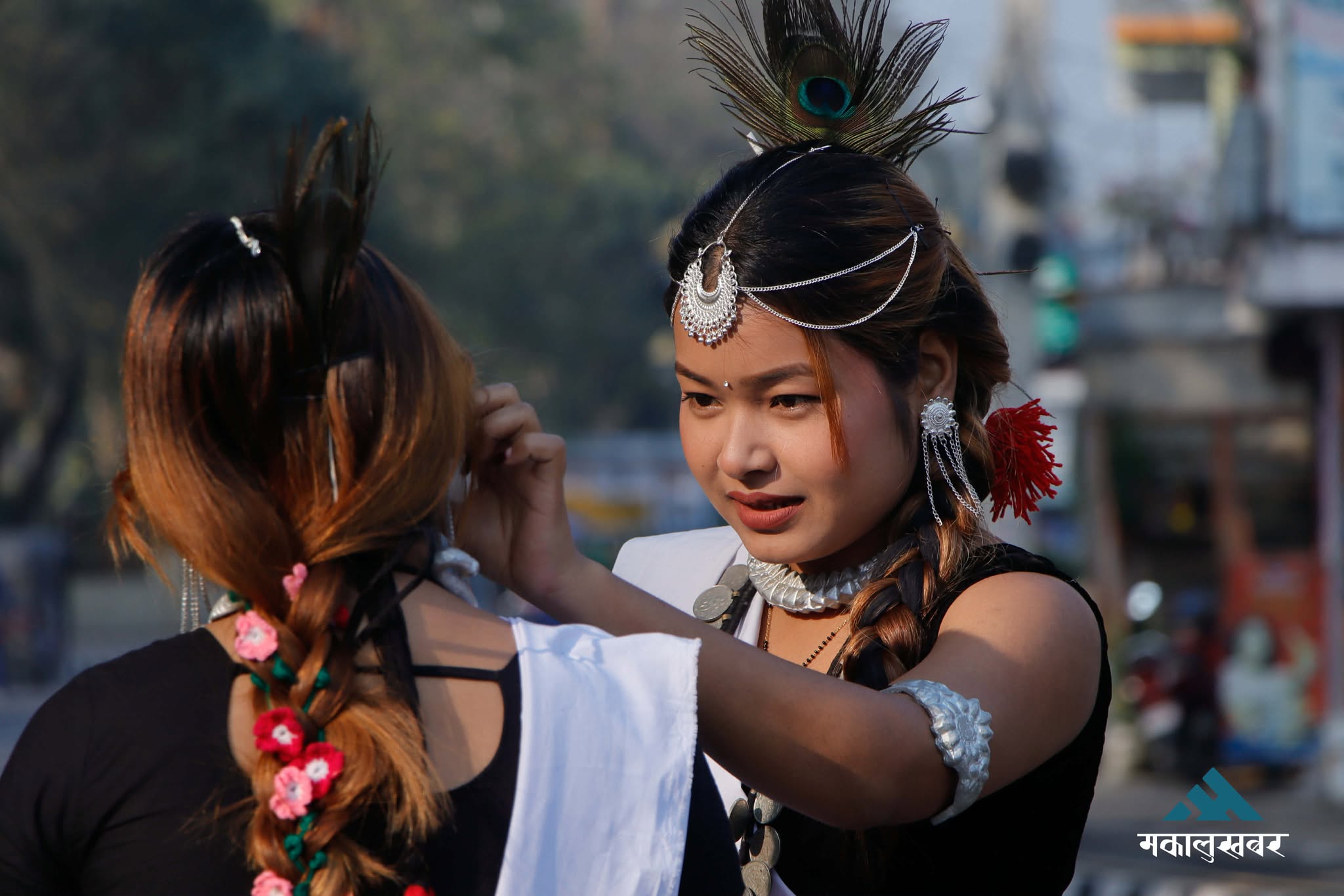 Tharu women dazzle in traditional attire (photos)