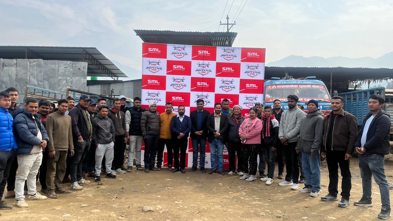 SML Isuzu concludes Free Service Camp in Dhadingbesi, services more than 175 vehicles