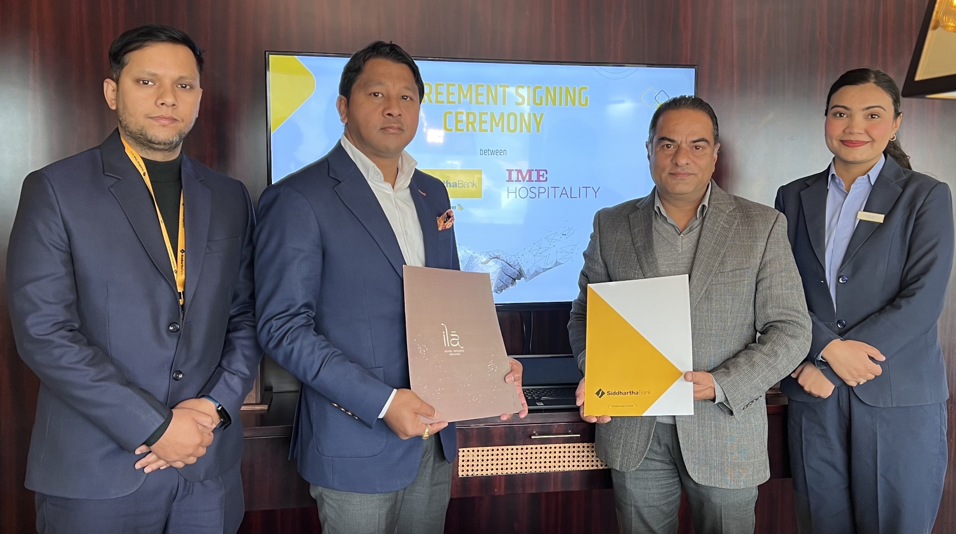 Siddhartha Bank partners with IME Hospitality to offer discounts to customers
