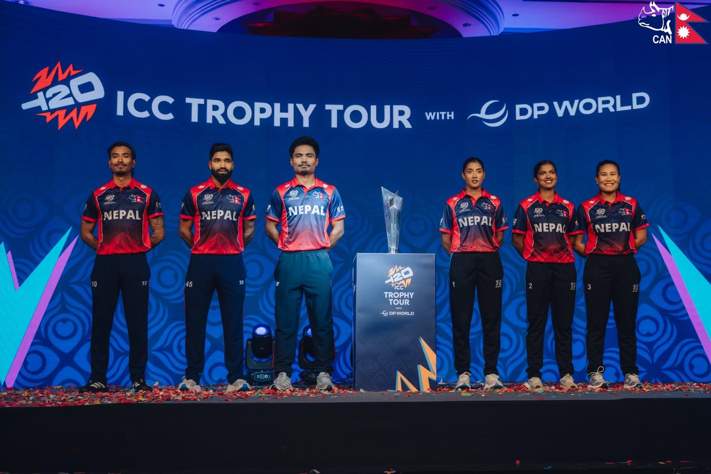 New jersey for Nepal cricket team unveils (photos)