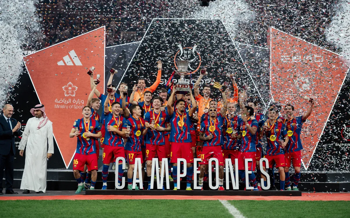 Barcelona defeat Real Madrid 3-2 to clinch Spanish Super Cup