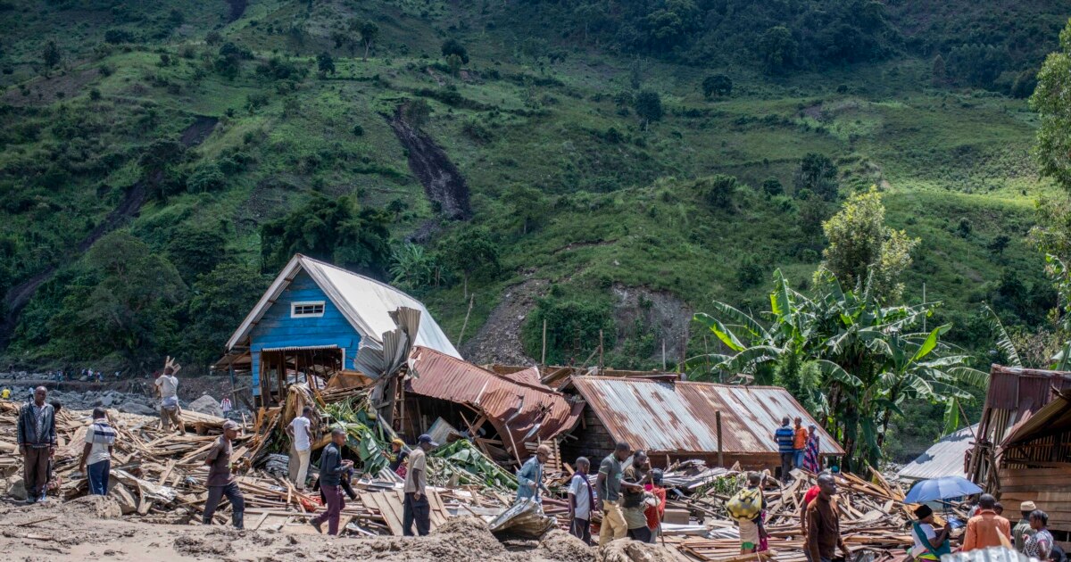 8 killed, over 30 missing following landslide in Eastern DRC