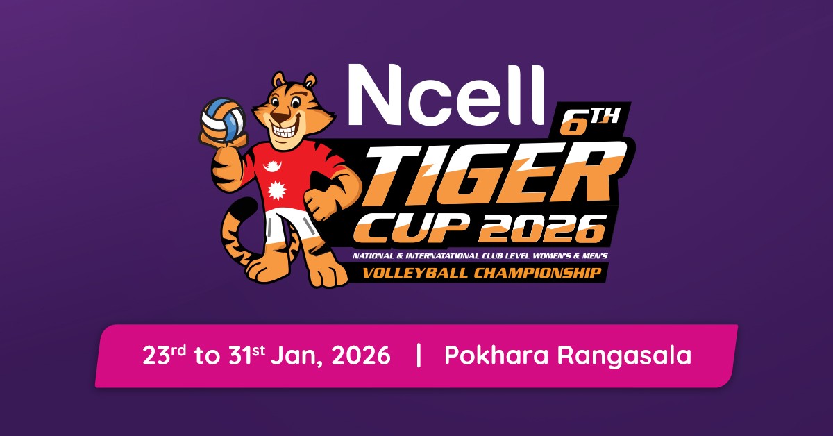 Ncell continues its collaboration in 6th Tiger Cup starting tomorrow