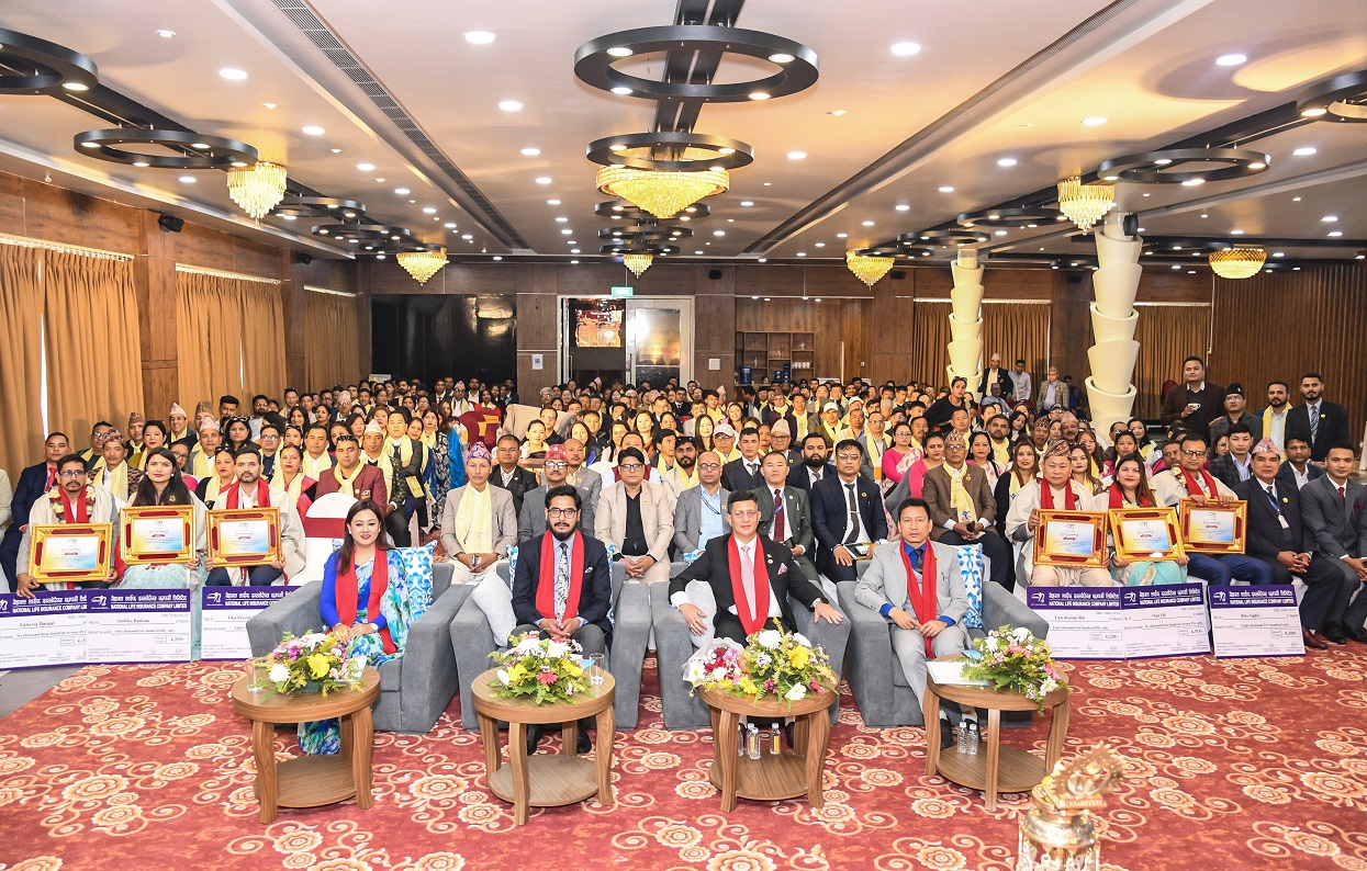 National Life Insurance honors top agents in Koshi Province