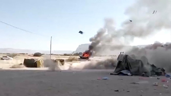 British, French air forces bomb suspected IS arms cache in Syria