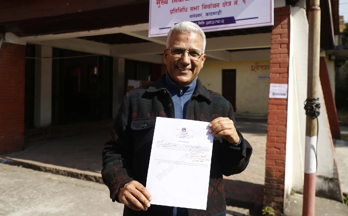 RPP’s Rabindra Mishra vows victory in Kathmandu-1