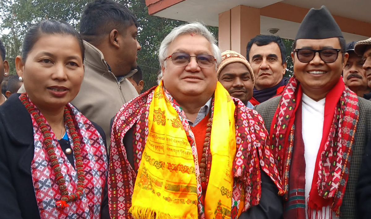 Sunil Thapa elected unopposed to National Assembly from Koshi
