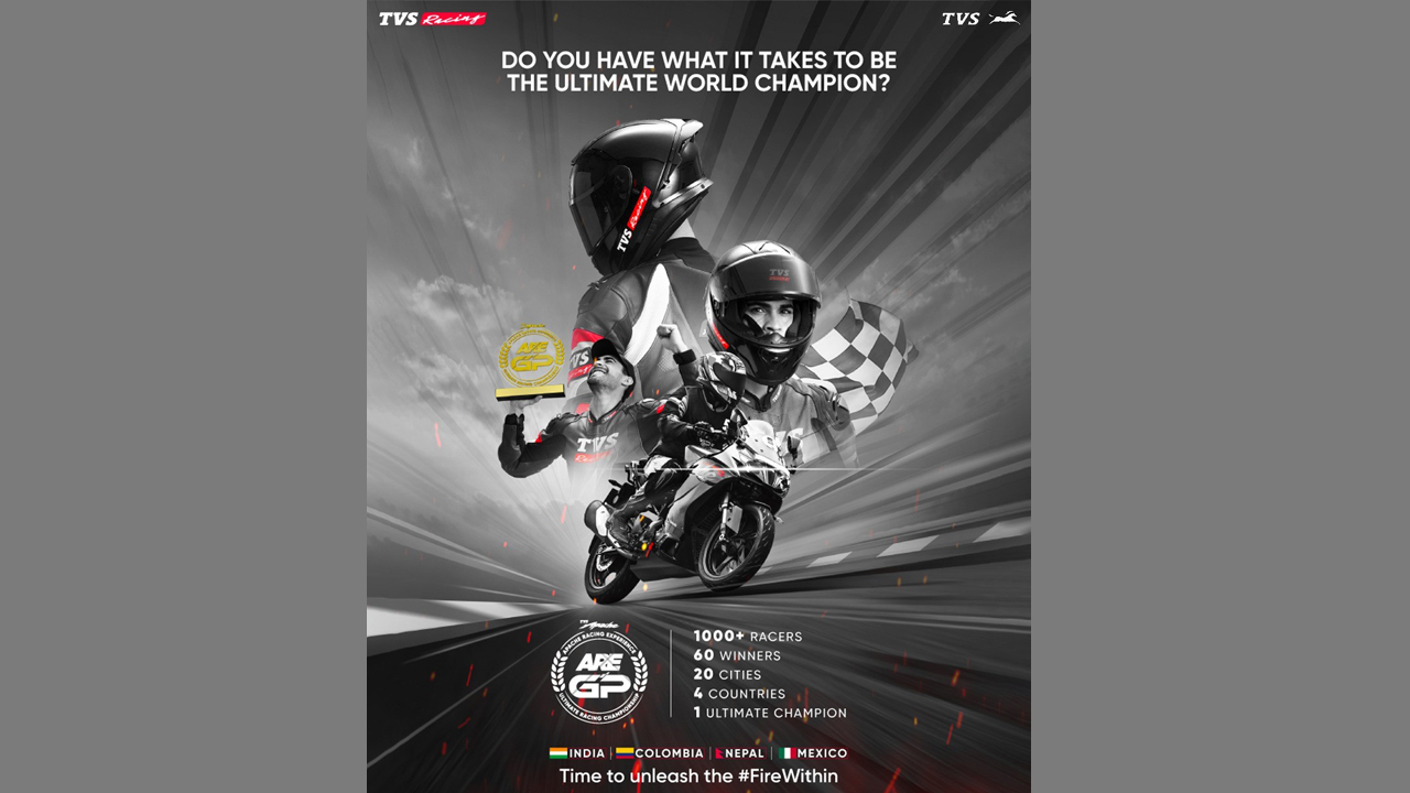 TVS Apache racing experience reaches top of the world, makes debut in Nepal
