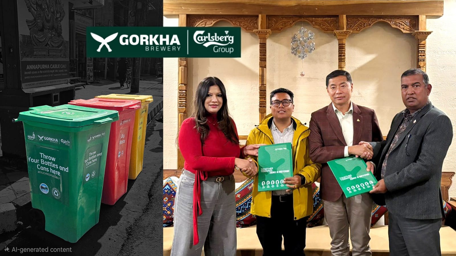 Gorkha Brewery I Carlsberg Group Champions a Cleaner 27th Pokhara Street Festival