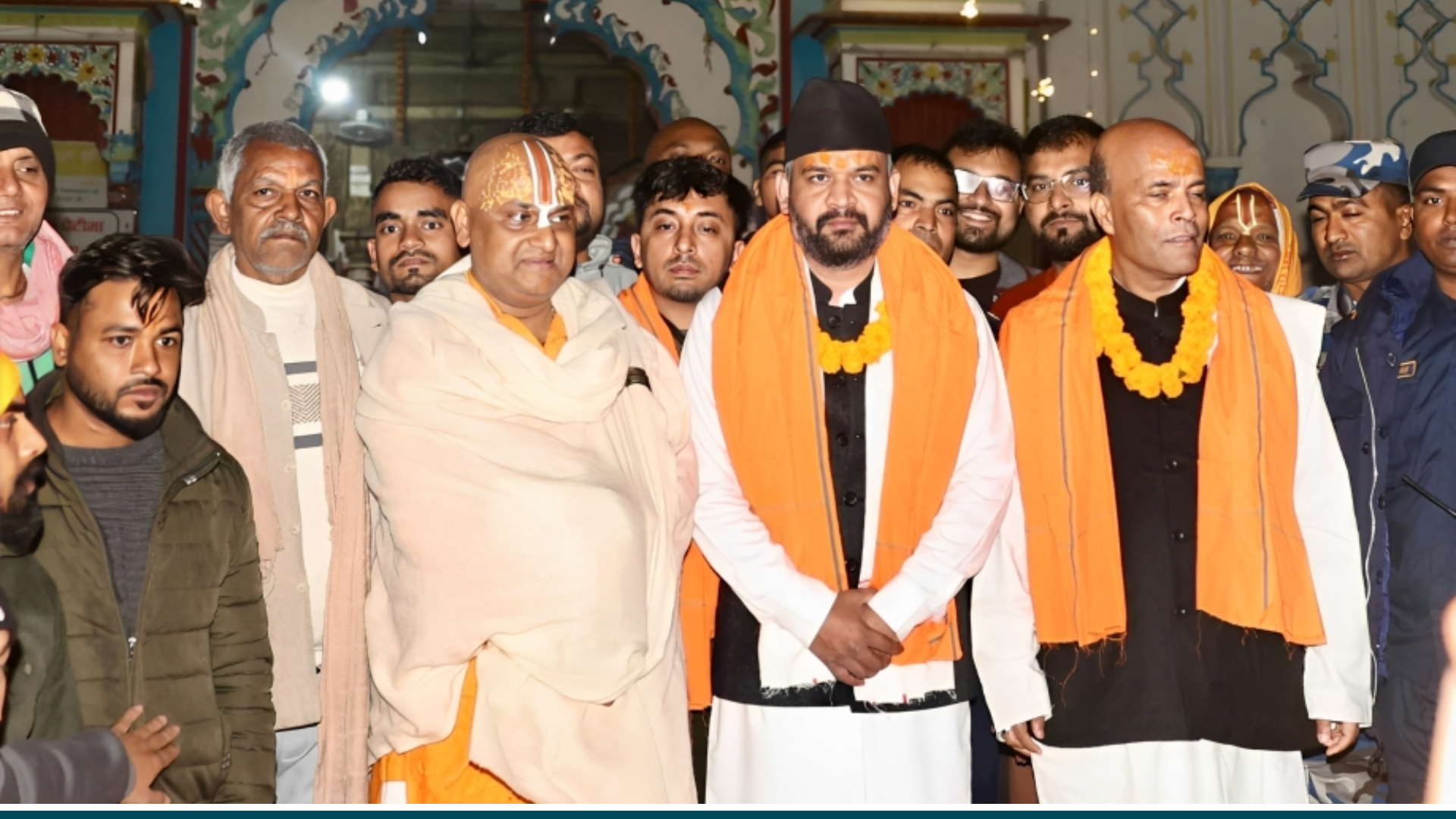 Balen Shah visits Janakpur, offers prayers at Janaki Temple (photos)