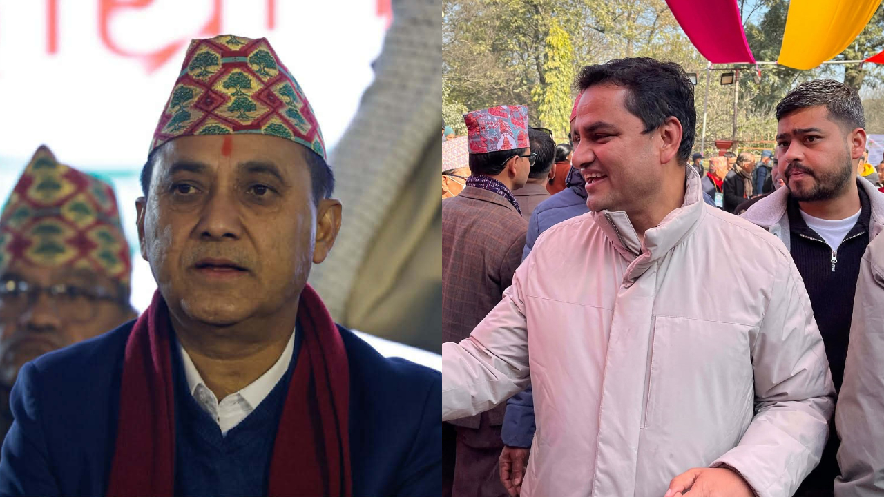 Sharma, Paudel file nomination for Congress general secretary