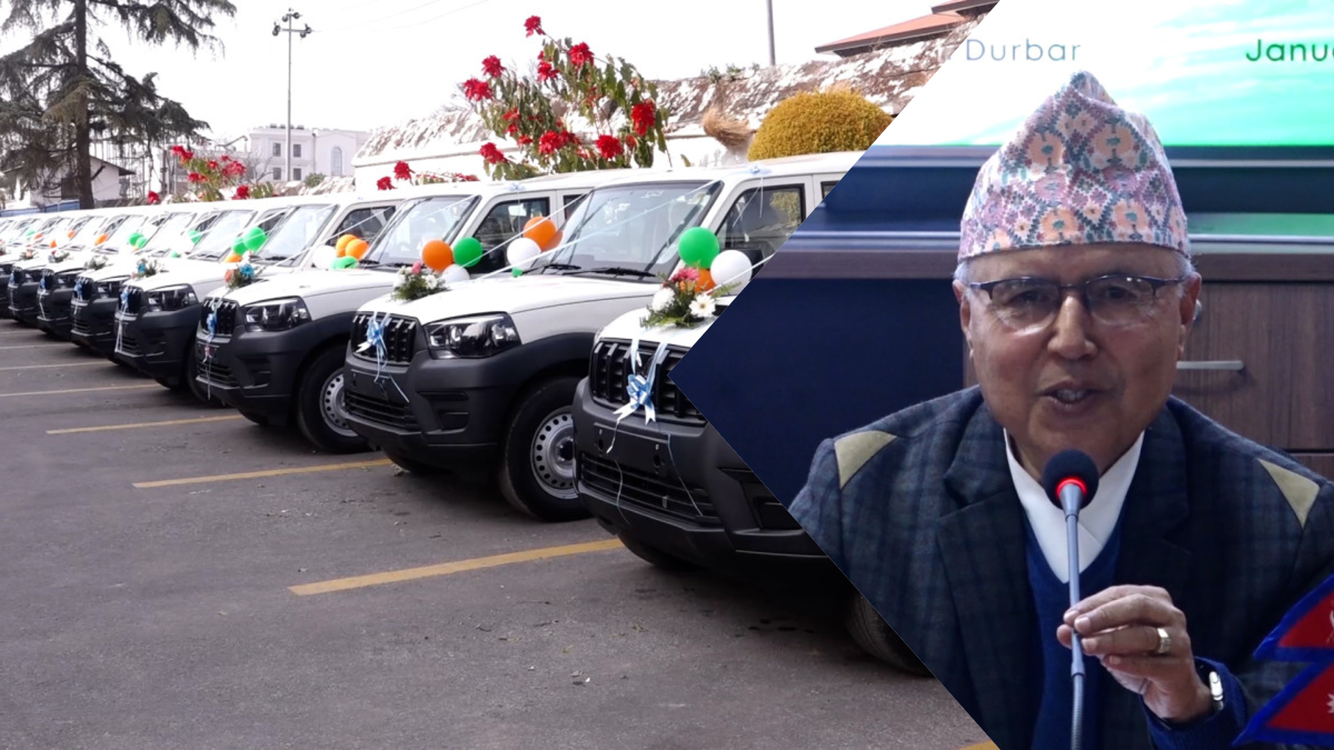 India hands security equipment for Nepal; Finance Minister expresses gratitude