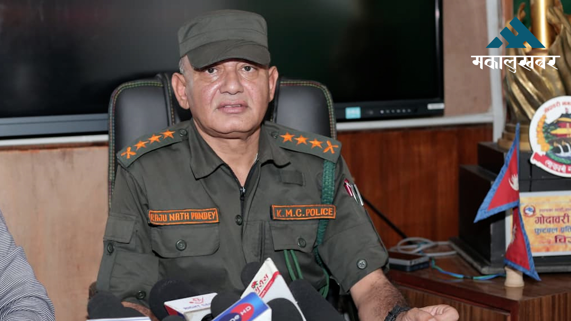 Kathmandu Police Chief Pandey resigns