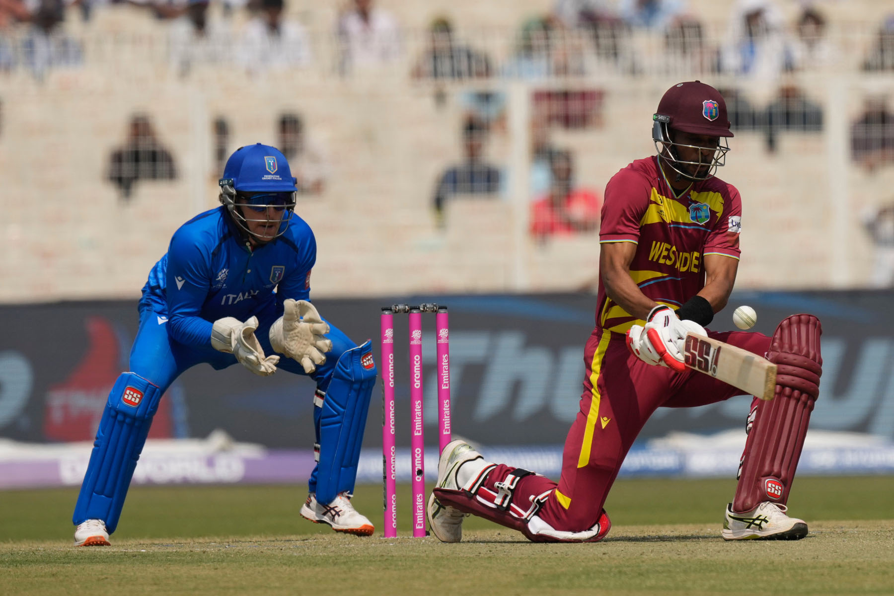 West Indies beats Italy