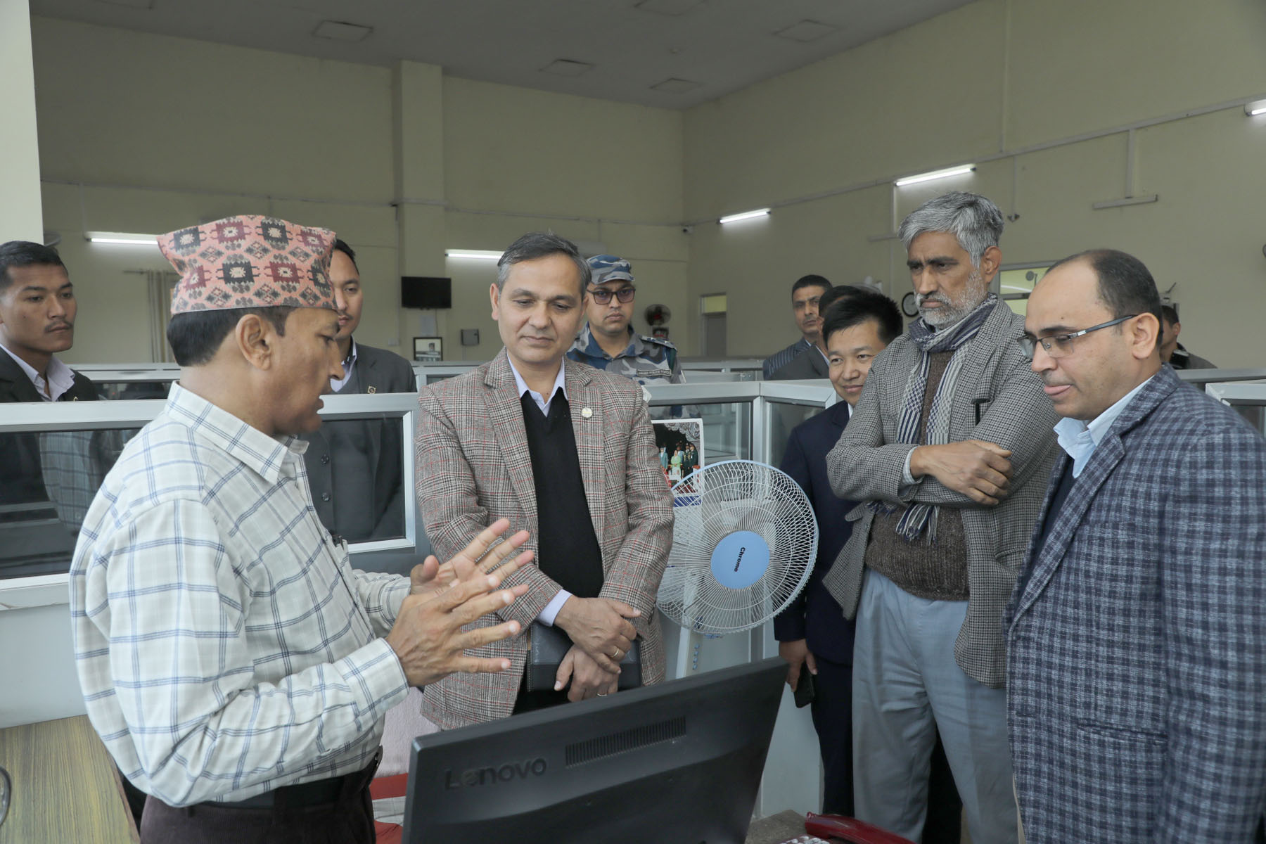 Home Minister Aryal visits RSS Media Museum (photos)