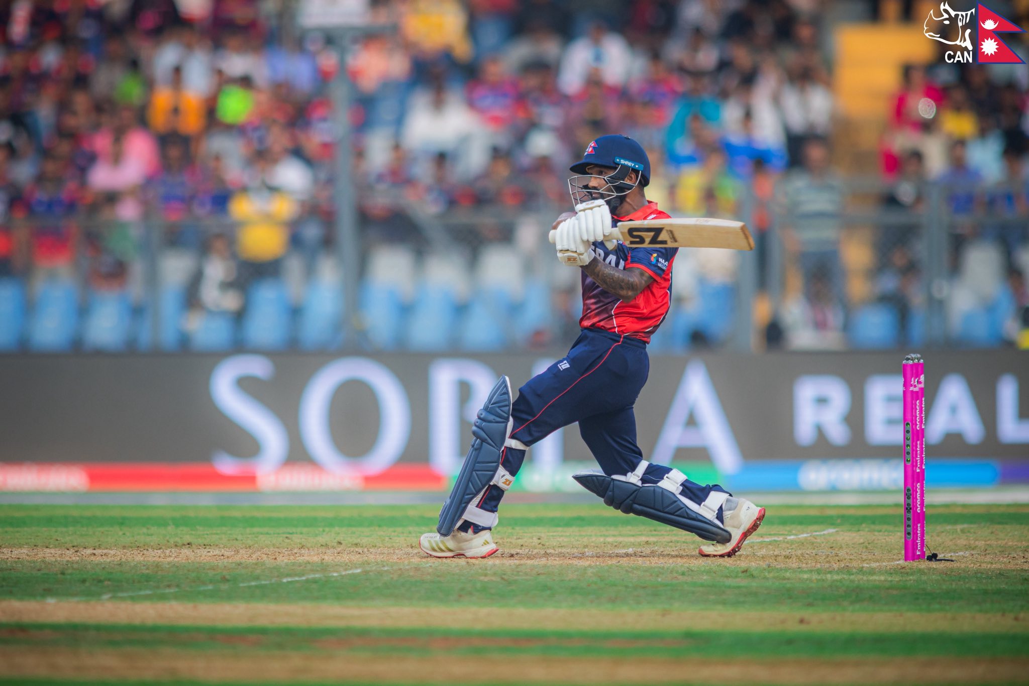 Nepal sets a target of 134 for West Indies (photos)