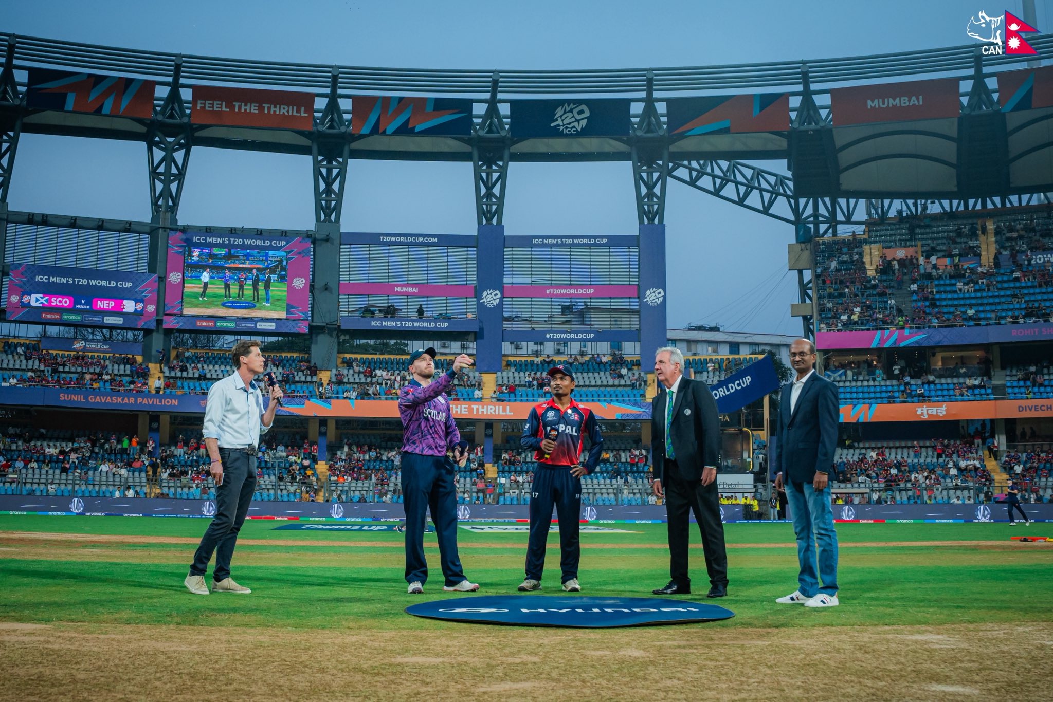 Nepal to field first against Scotland (photos)