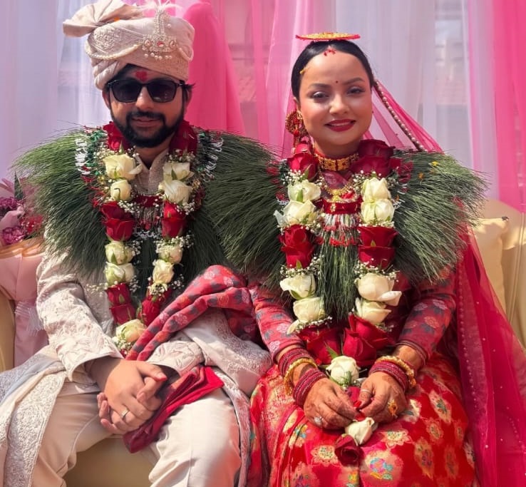 Actress Namrata Sapkota weds Ojas