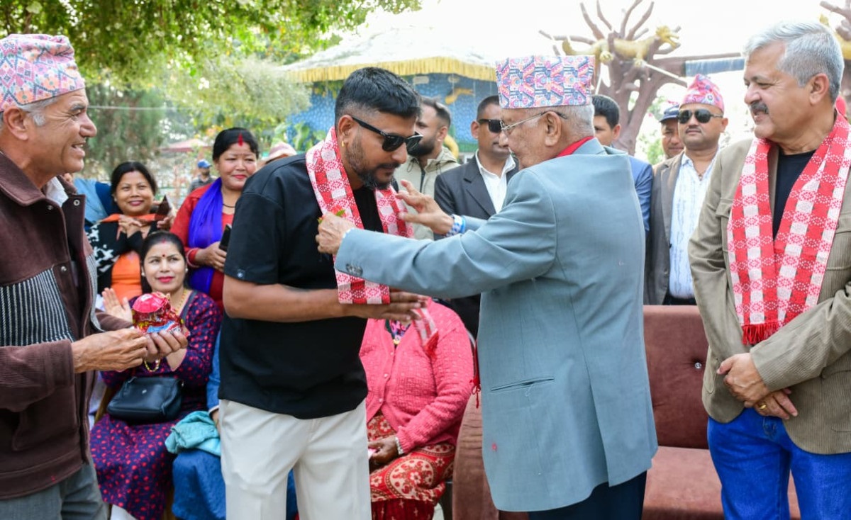 Bharat Khanal joins UML, cites threats to Nepal’s sovereignty