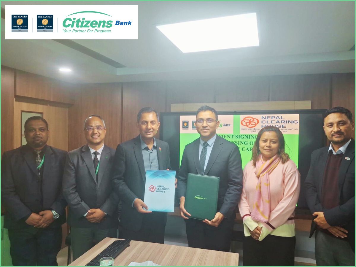 Citizens Bank launches NepalPay Card in partnership with NCHL