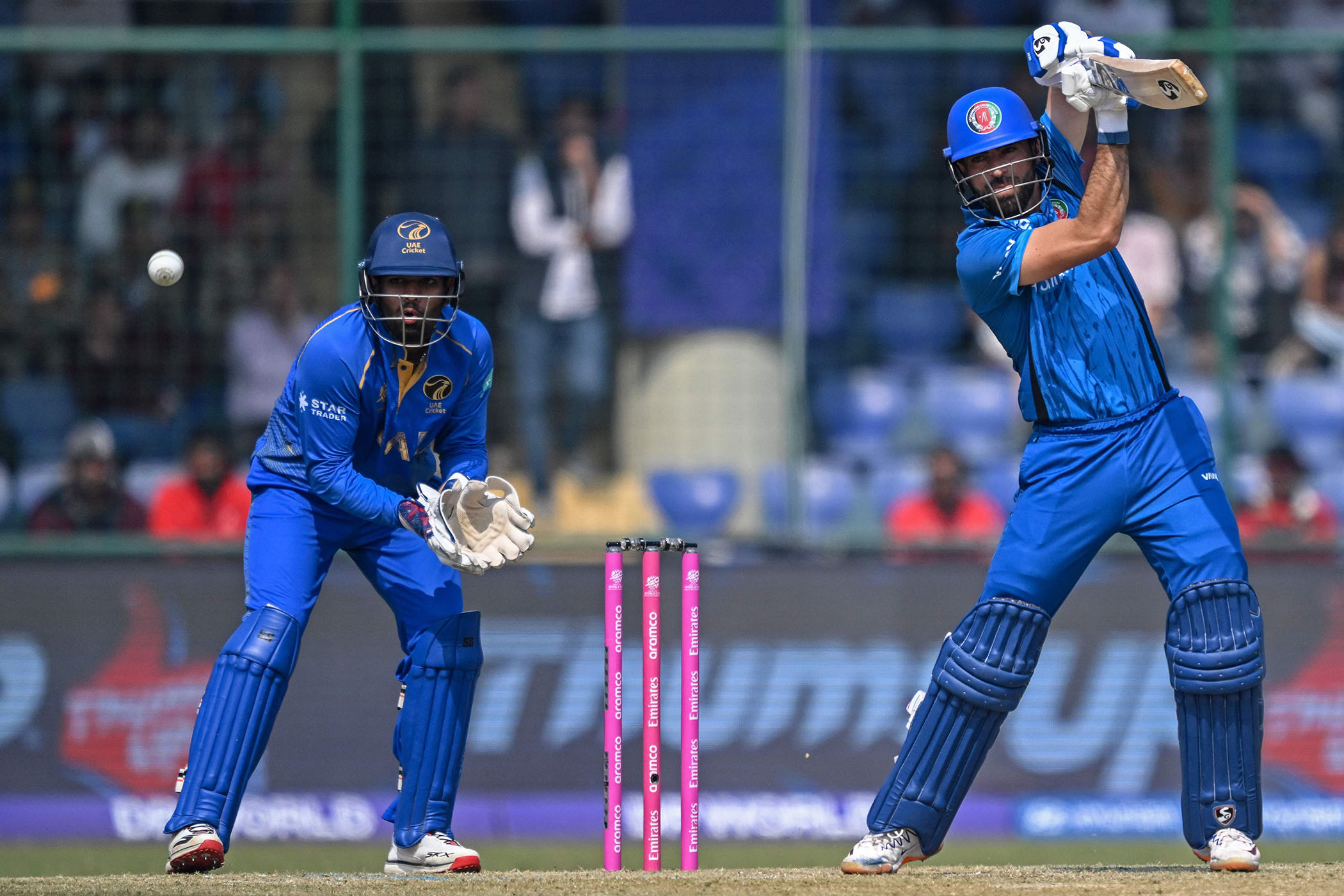 Afghanistan register first win in ongoing T20 World Cup, beat UAE by 5 wickets (photos)