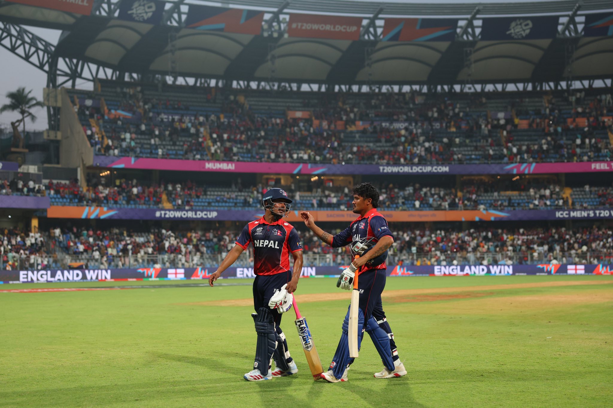 Nepal suffer narrow run defeat to England (photos)