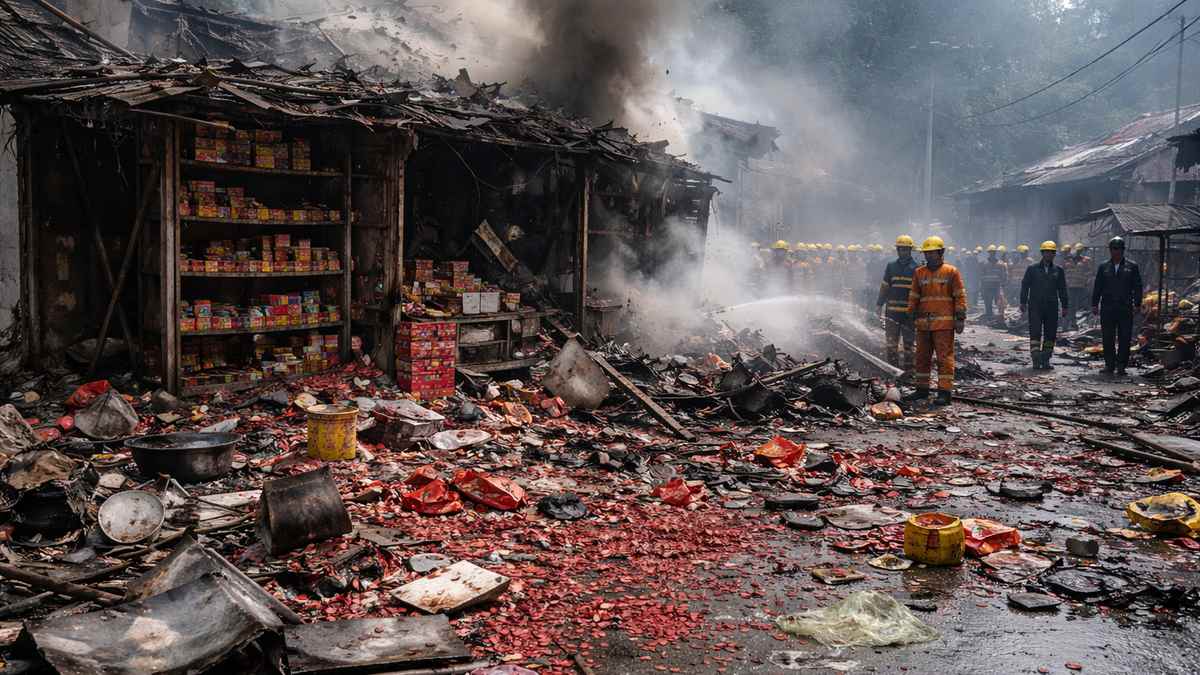 Five children among victims of China fireworks shop explosion