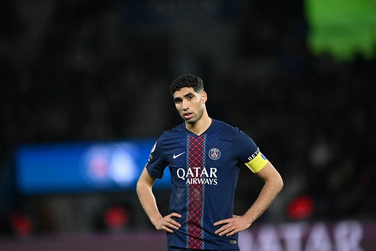 Hakimi, set to face trial for rape, in PSG Champions League matchday squad