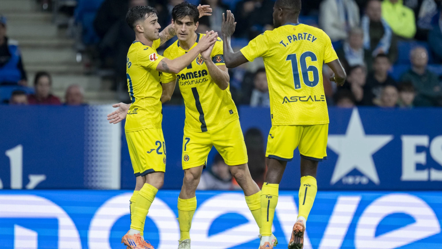 Villarreal strengthen fourth spot with 4–1 win over Espanyol