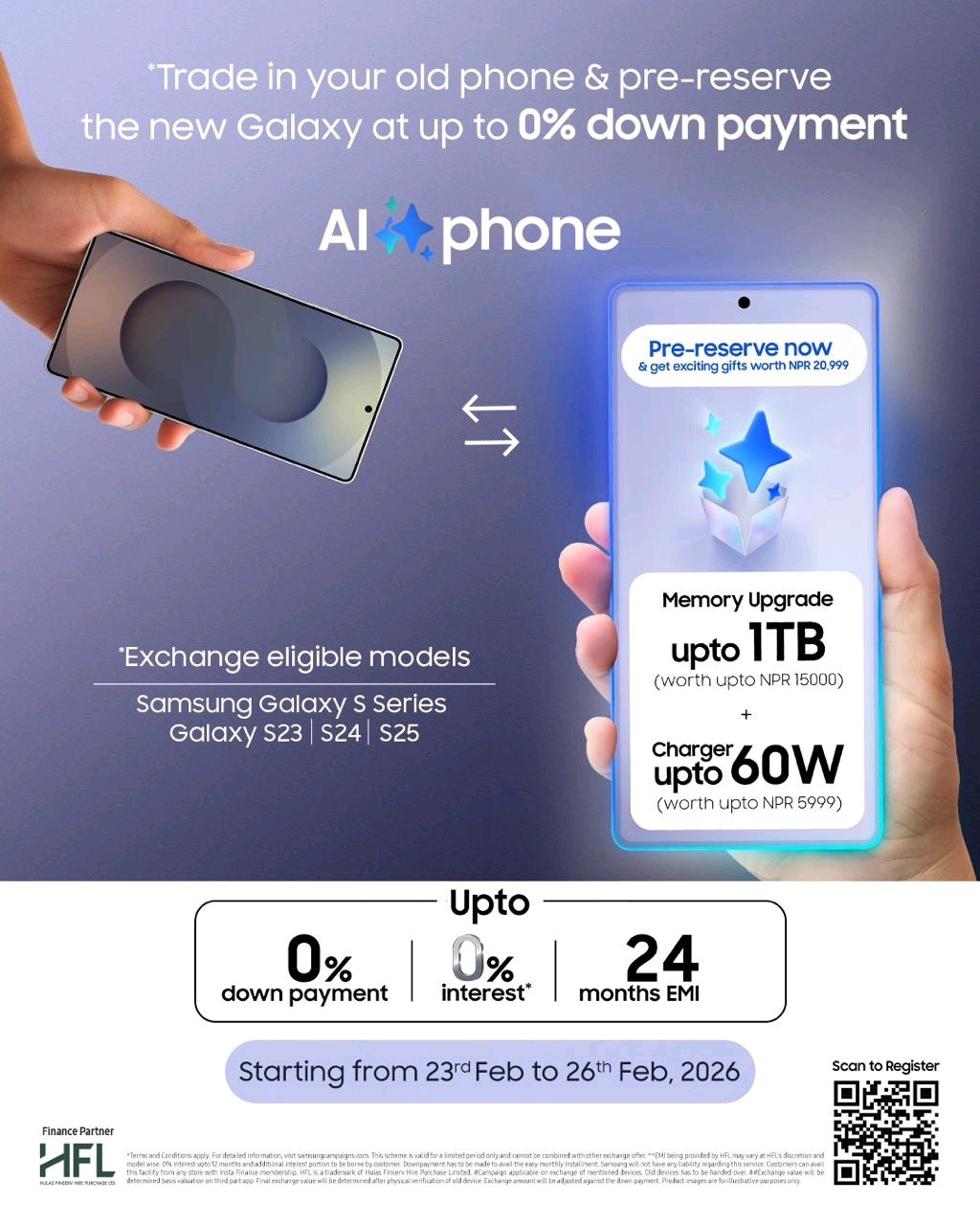 Samsung announces exclusive ‘Hand Raiser’ Pre-Reserve offer for upcoming smartphone launch