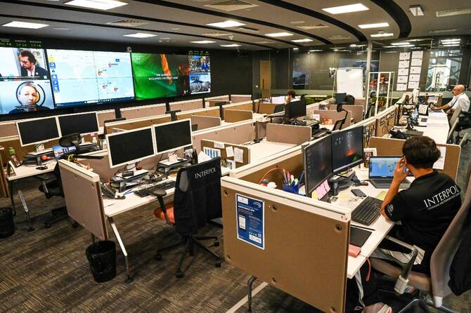 Interpol backroom warriors fight cyber criminals ‘weaponising’ AI