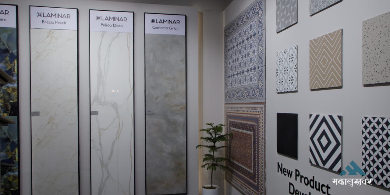 Laminar launches digital fullbody tiles, a first for Nepal, at Buildcon Expo 2026