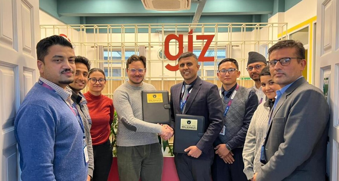 Nepal SBI Bank signs agreements with GIZ Nepal