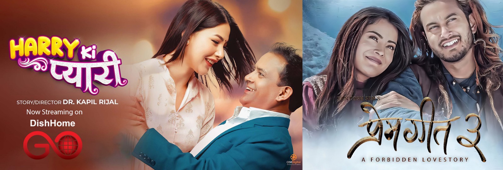 DishHome Go streams hit Nepali movies Harry Ki Pyari and Prem Geet 3