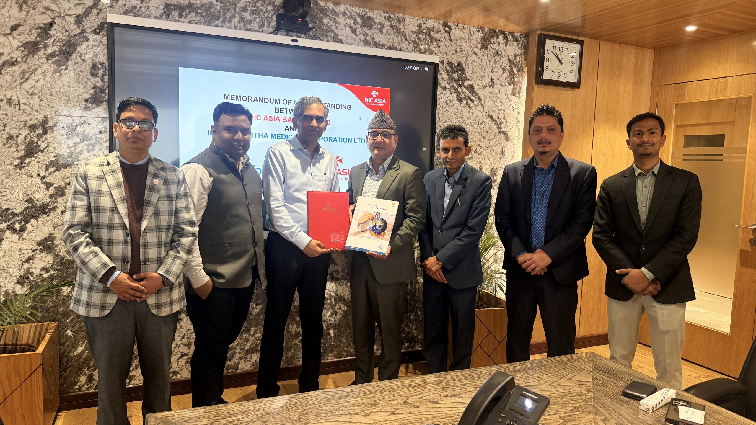 MoU between NIC ASIA Bank & Apollo Hospital