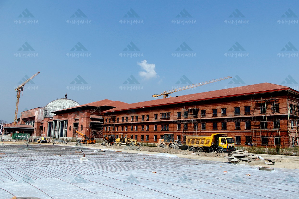 Lawmakers inspect new parliament building amid ongoing construction (photos)