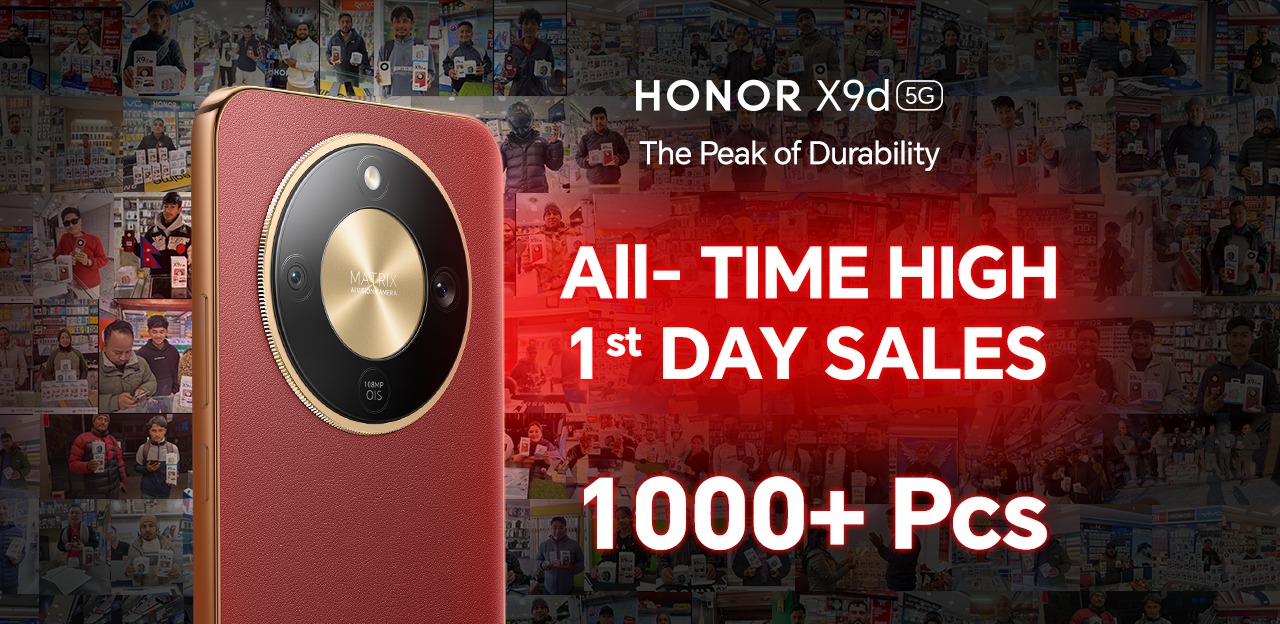 HONOR X9d smashes records with 1,000+ units sold on day one