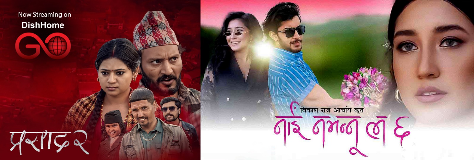‘Nai Nabhannu La 6’ & ‘Prasad 2’ now streaming on DishHome GO
